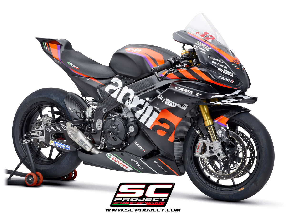 SC Project GP-22 Slip-On Exhaust For Aprilia RSV4 - 2021-23