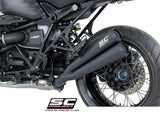 SC Project Twin Conic '70s Slip-On Exhaust for BMW R NineT