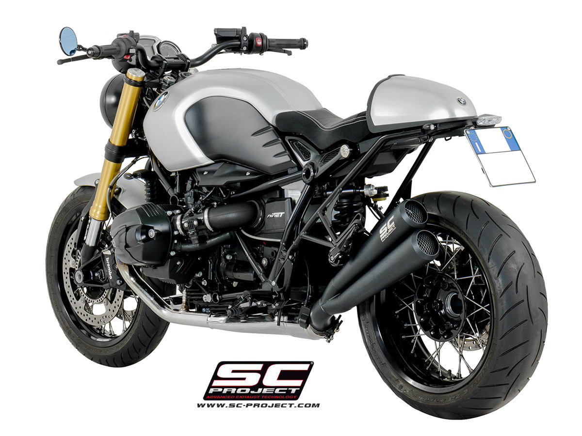 SC Project Twin Conic '70s Slip-On Exhaust for BMW R NineT