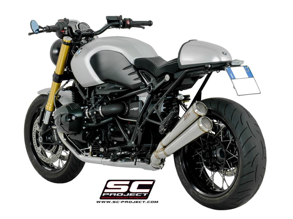 SC Project Twin Conic '70s Slip-On Exhaust for BMW R NineT