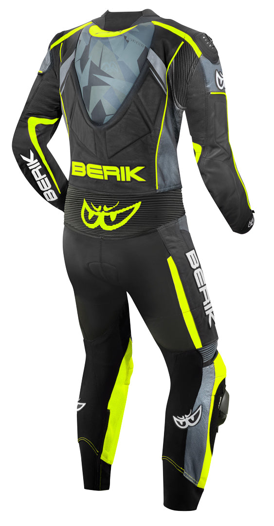 Berik Camo Track Perforated One Piece Leather Suit