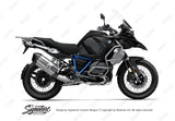 SCD BMW R1250GS Adventure Triple Black Pyramid Frame Stickers