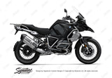 SCD BMW R1250GS Adventure Triple Black Pyramid Frame Stickers