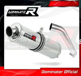 Dominator Round Slip-On Exhaust for BMW F850GS 2021-22