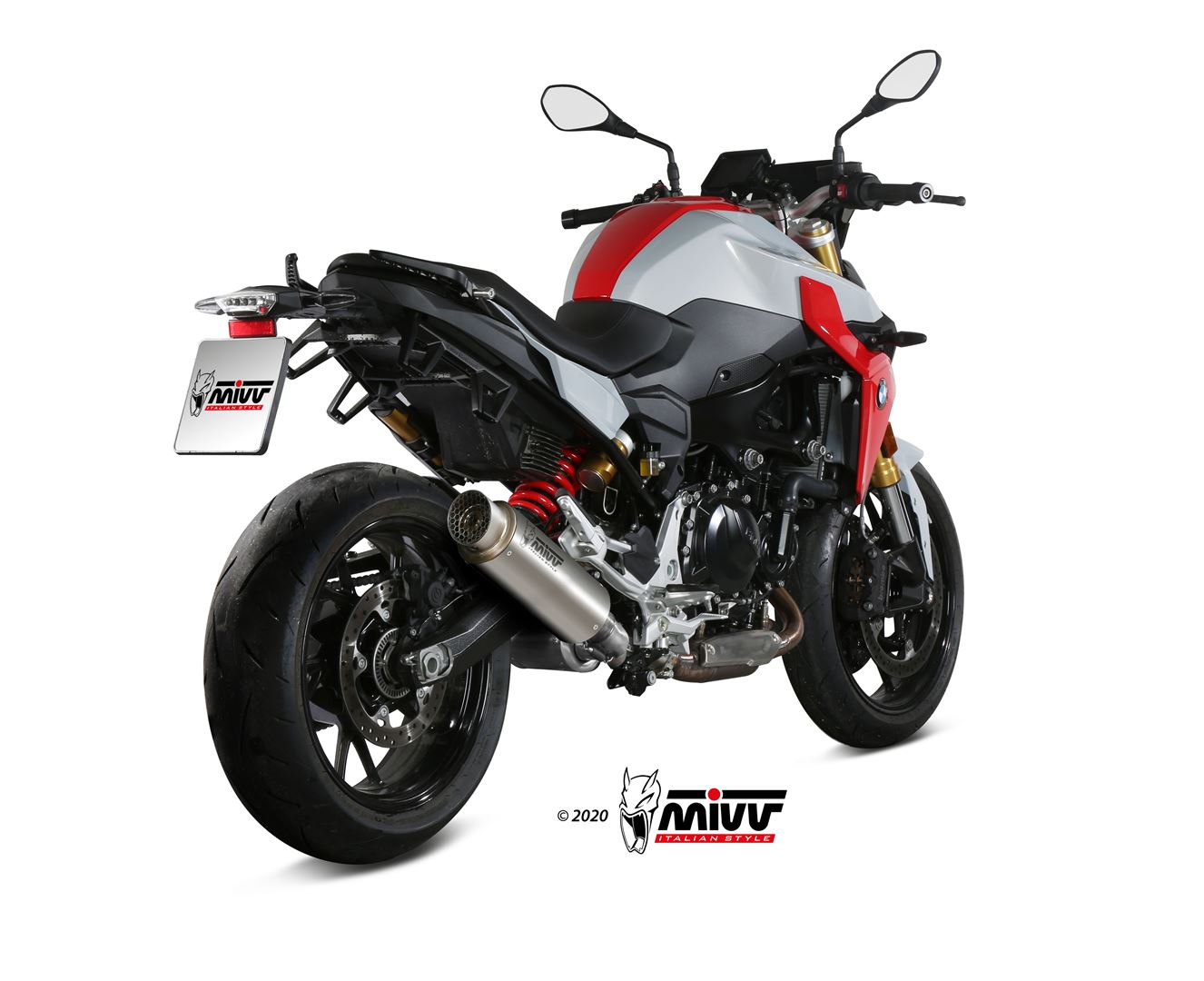 Mivv GP Pro Slip-On Exhaust for BMW F 900 R 2020-22