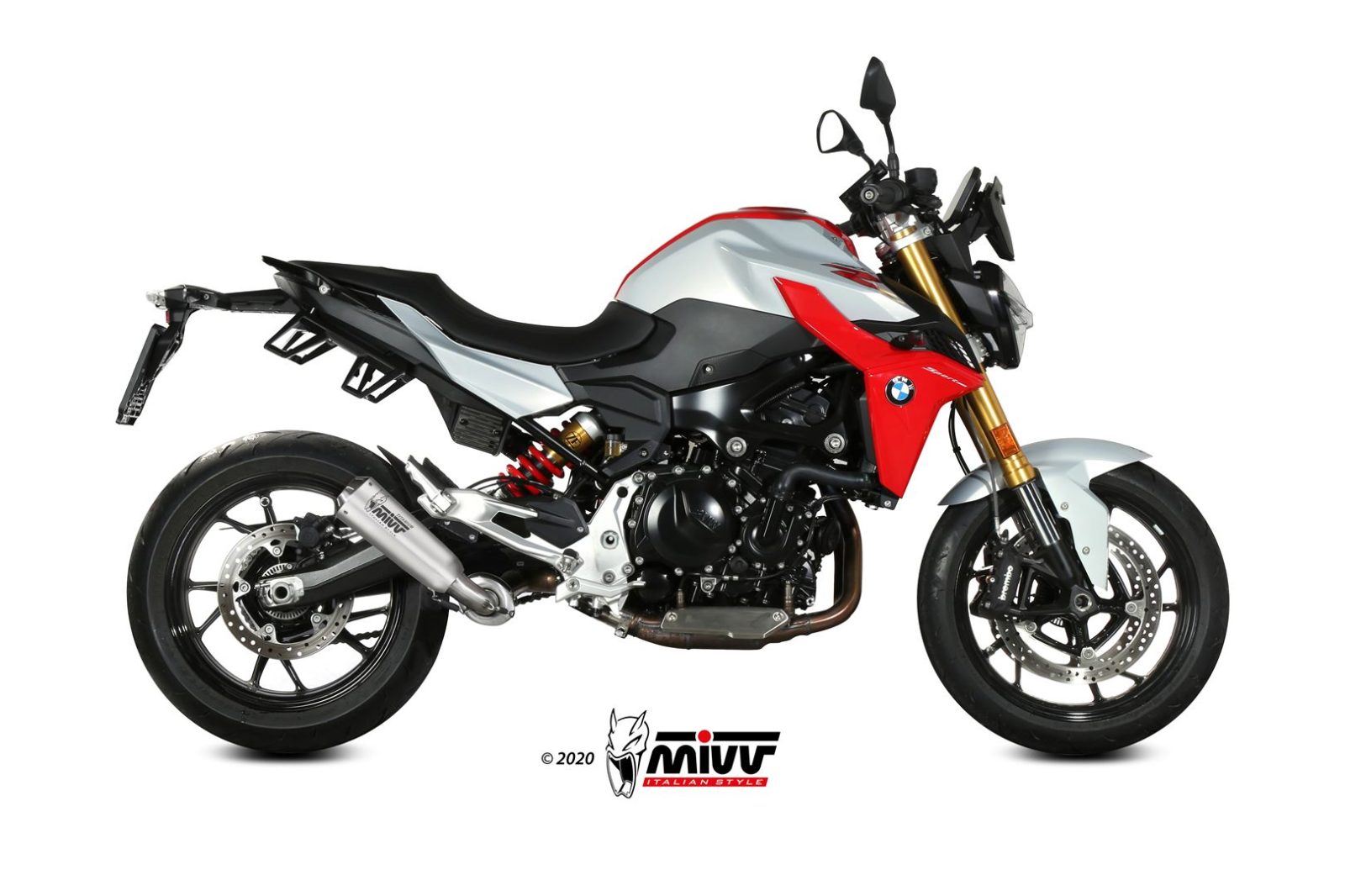 Mivv X-M1 Slip-On Exhaust For BMW F 900 R 2020-22