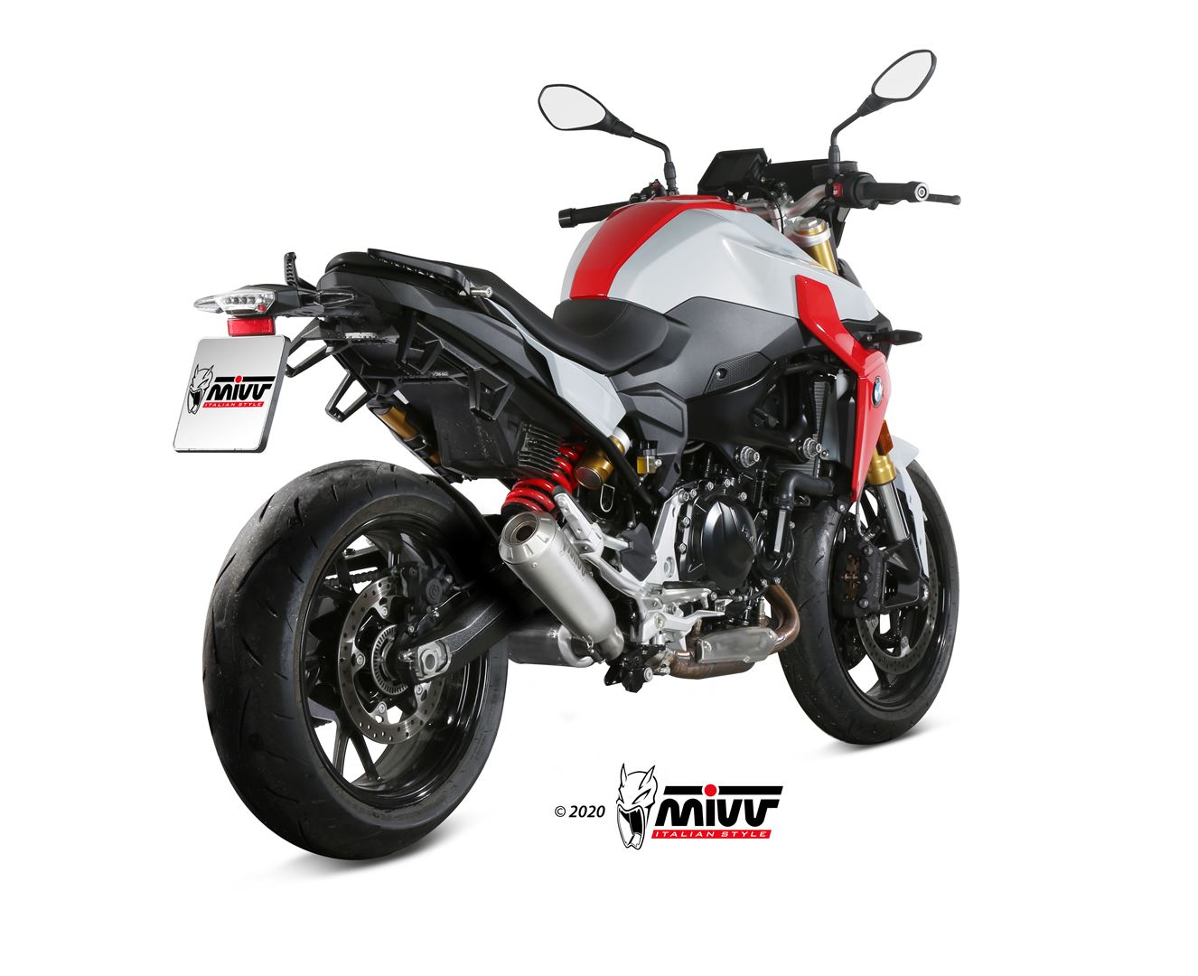 Mivv X-M1 Slip-On Exhaust For BMW F 900 R 2020-22