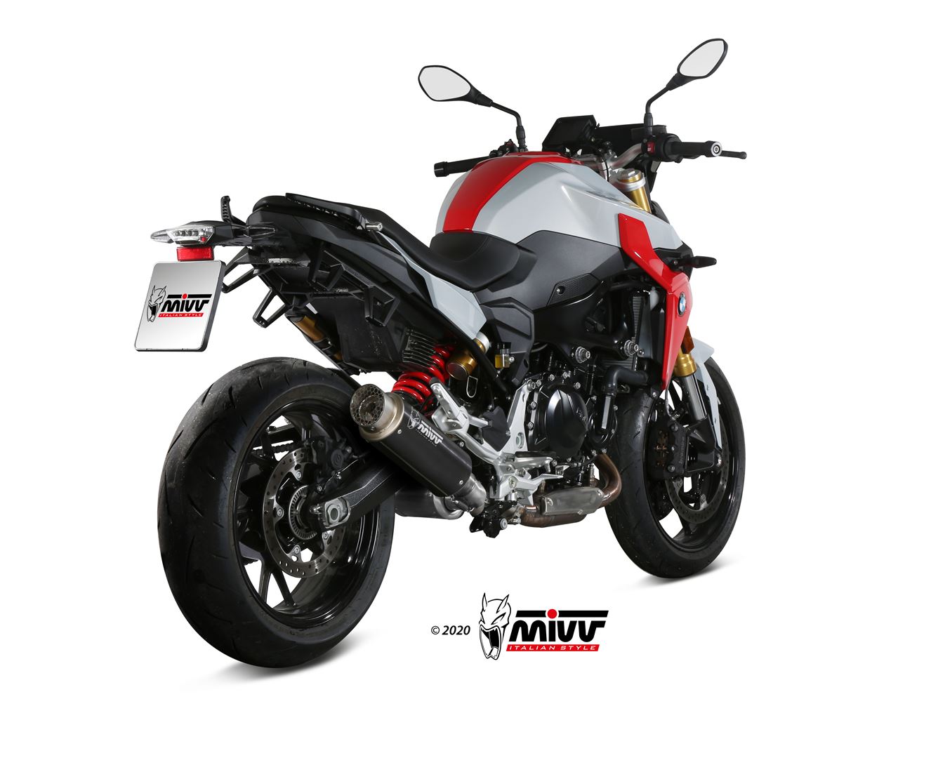 Mivv GP Pro Slip-On Exhaust for BMW F 900 R 2020-22