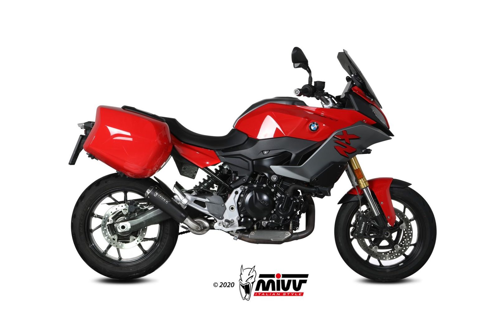 Mivv X-M1 Slip-On Exhaust For BMW F 900 XR 2020-22