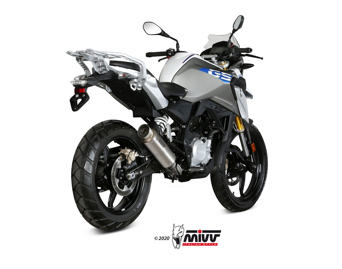 Mivv GP Pro Full Exhaust System For BMW G 310 GS 2017-22