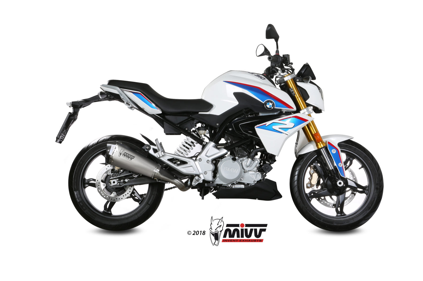 Mivv Delta Race Full Exhaust System For BMW G 310 R 2018-22