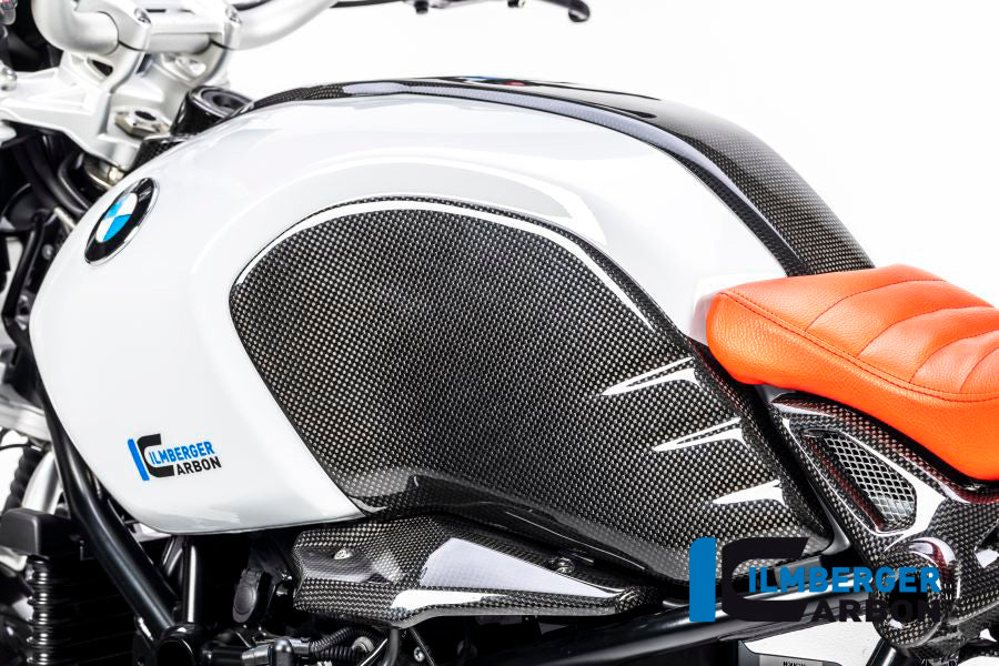 Ilmberger Carbon Fibre Left Tank Cover for BMW R NineT Scrambler 2016-22