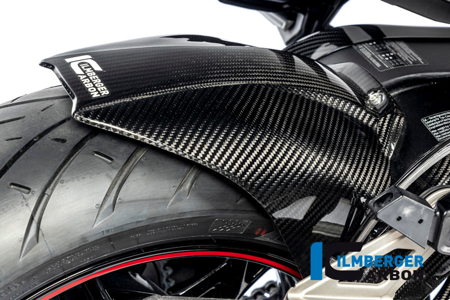 Ilmberger Carbon Fibre Rear Hugger with Upper Chainguard for BMW S1000 XR 2020-22