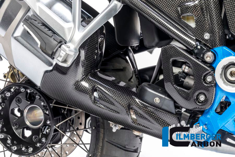Ilmberger Carbon Fibre Silencer Protector for BMW R 1200 GSA 2014-22
