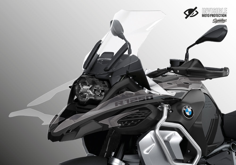 SCD BMW R1250GS Adventure Triple Black Advance Technology Full Paint Protective Film
