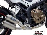 SC Project Twin CR-T Full Exhaust for HONDA CB650F (2017-18)