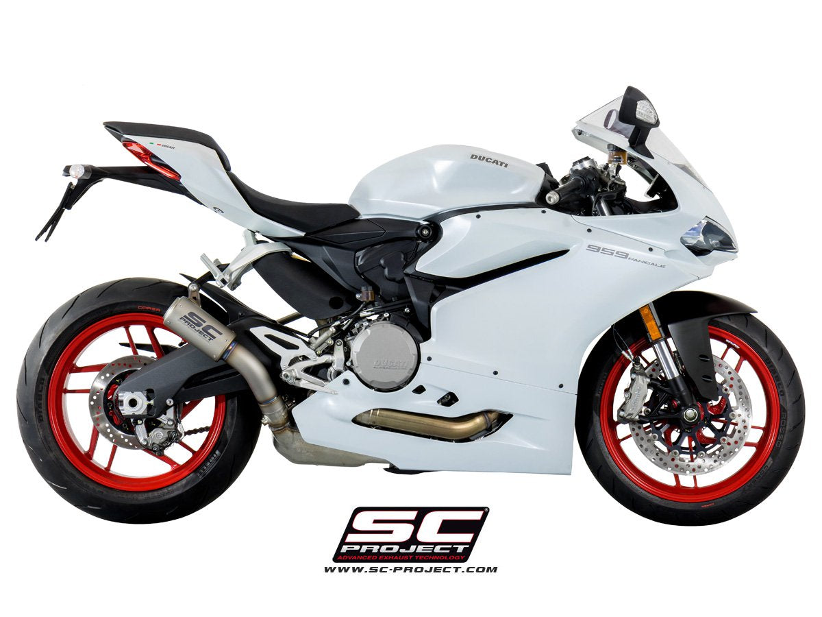 SC Project CR-T Slip-On Exhaust for Ducati Panigale 959 2016-19