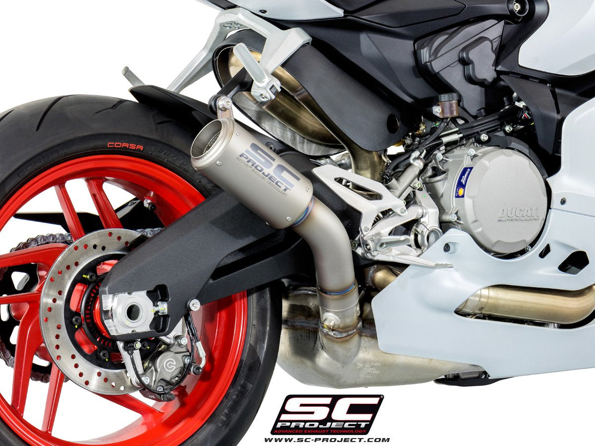 SC Project CR-T Slip-On Exhaust for Ducati Panigale 959 2016-19