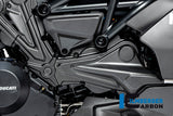 Ilmberger Carbon Fibre Cambelt Cover Horizontal Cylinder for Ducati Diavel 1260 2019-22