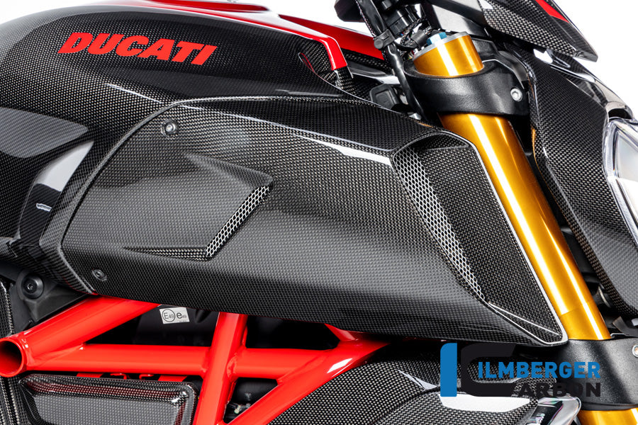 Ilmberger Carbon Fibre Right Airtube Cover for Ducati Diavel 1260 2019-22