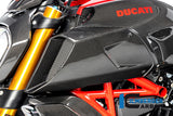 Ilmberger Carbon Fibre Left Airtube Cover for Ducati Diavel 1260 2019-22