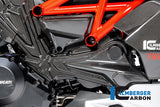Ilmberger Carbon Fibre Cambelt Cover Horizontal Cylinder for Ducati Diavel 1260 2019-22