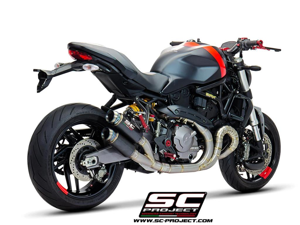 SC Project Full Exhaust System 2-1 for Ducati Monster 821 2018-21