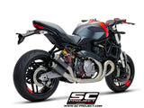 SC Project Full Exhaust System 2-1 for Ducati Monster 821 2018-21