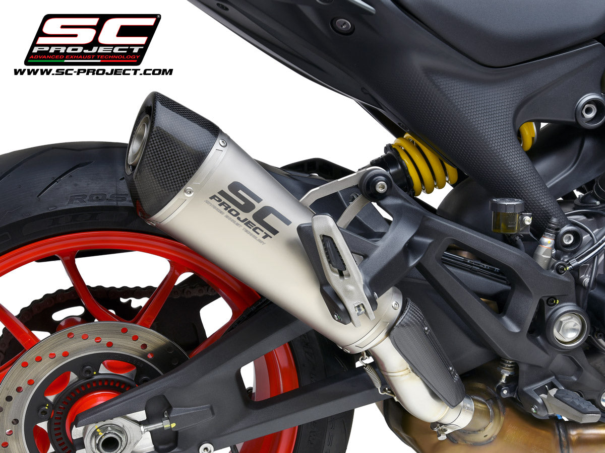 SC Project Conic Slip-On Exhaust for Ducati Monster 937 2021-22