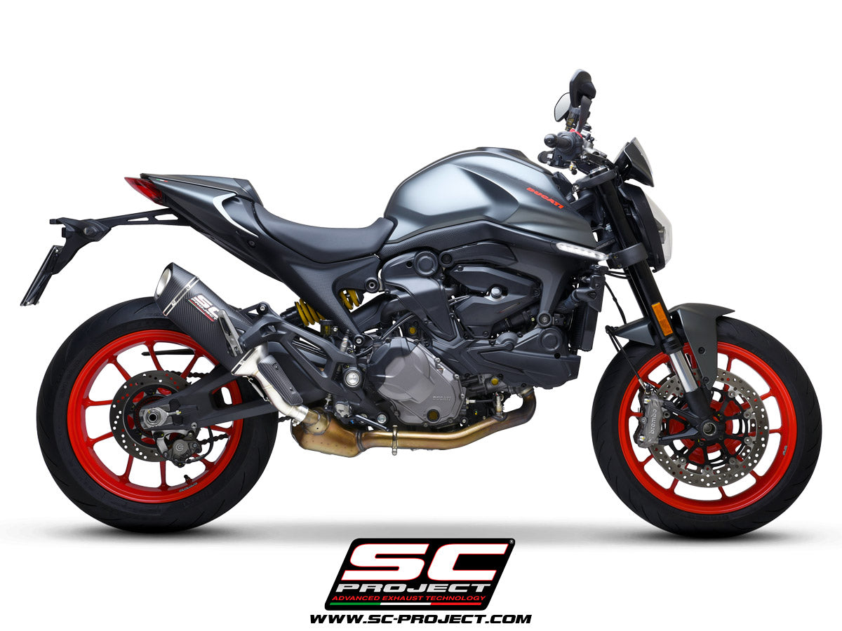 SC Project SC1-S Slip-On Exhaust for Ducati Monster 937 2021-22
