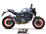 SC Project SC1-S Slip-On Exhaust for Ducati Monster 937 2021-22