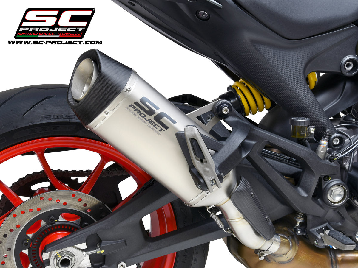 SC Project SC1-S Slip-On Exhaust for Ducati Monster 937 2021-22
