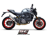 SC Project SC1-S Slip-On Exhaust for Ducati Monster 937 2021-22