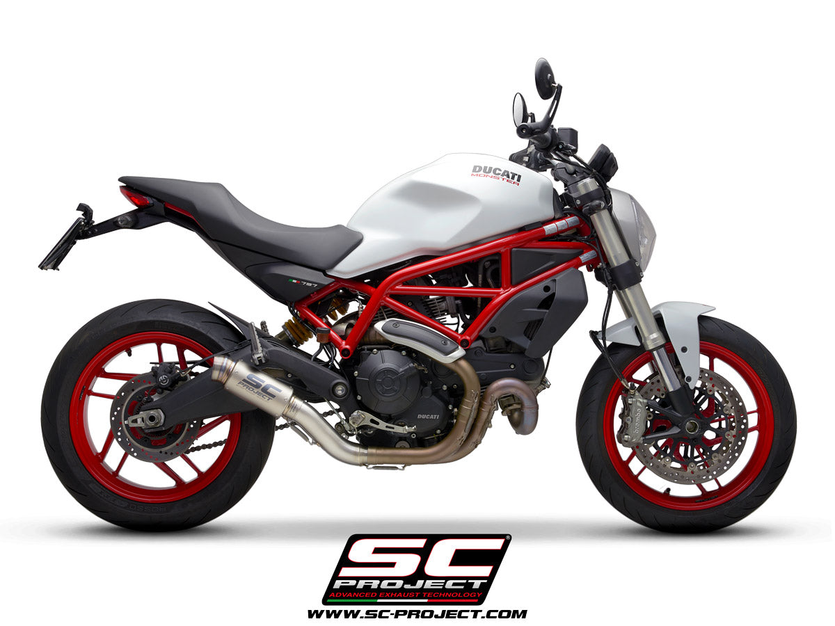SC Project GP70-R Slip-On Exhaust for Ducati Monster 797 2017-20