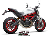 SC Project S1-GP Slip-On Exhaust for Ducati Monster 797 2017-20