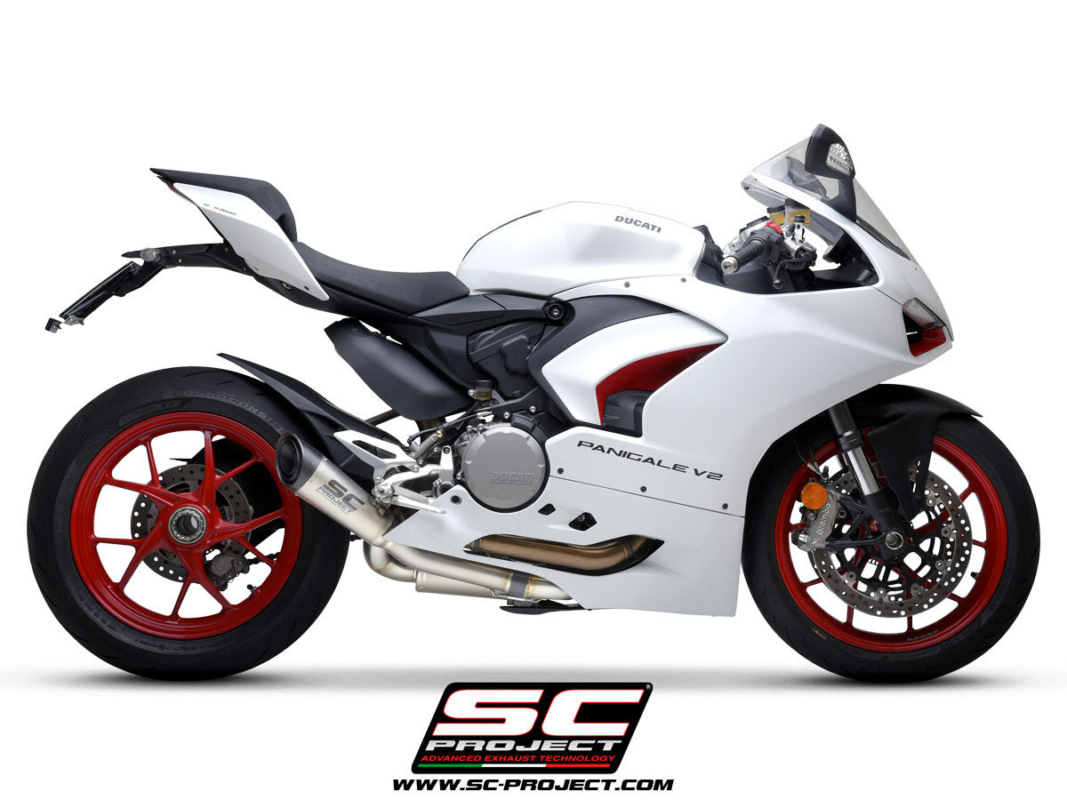 SC Project S1 Half-System 2-1 For DUCATI PANIGALE V2 2020-23