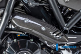 Ilmberger Carbon Fibre Exhaust Protector On The Manifold For Ducati Scrambler Icon 2016-22