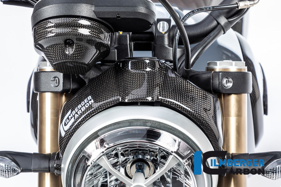 Ilmberger Carbon Fibre Headlight Cover For Ducati Scrambler 1100 2017-22