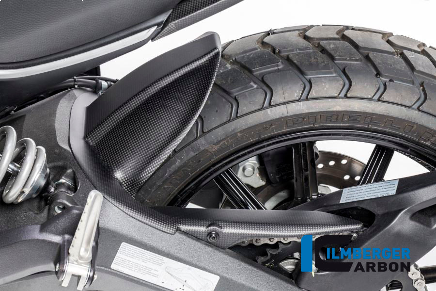 Ilmberger Carbon Fibre Rear Fender For Ducati Scrambler Icon 2016-22