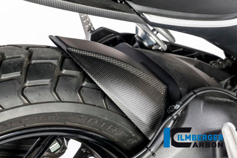 Ilmberger Carbon Fibre Rear Fender For Ducati Scrambler Icon 2016-22