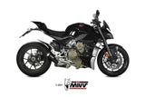 Mivv X-M1 Dual Slip-On Exhaust For Ducati Streetfighter V4 2020-22