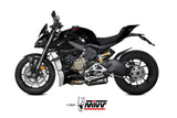Mivv X-M1 Dual Slip-On Exhaust For Ducati Streetfighter V4 2020-22