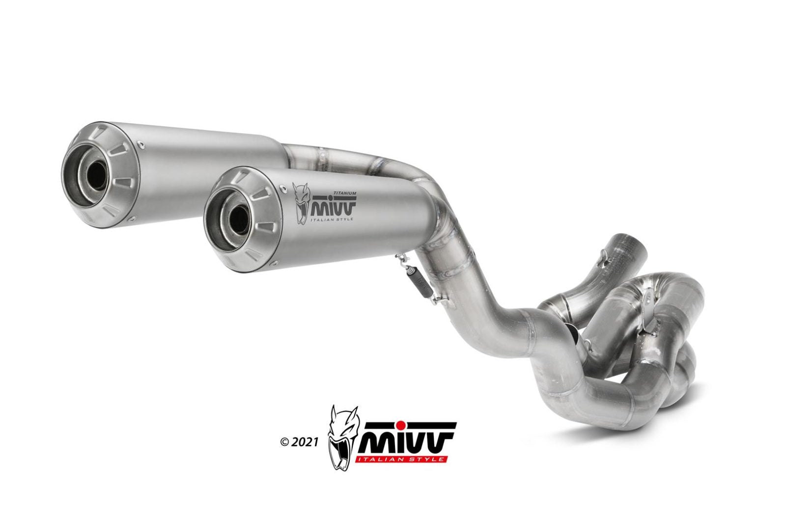 Mivv Titanium Full Exhaust System For Ducati Streetfighter V4 2020-22