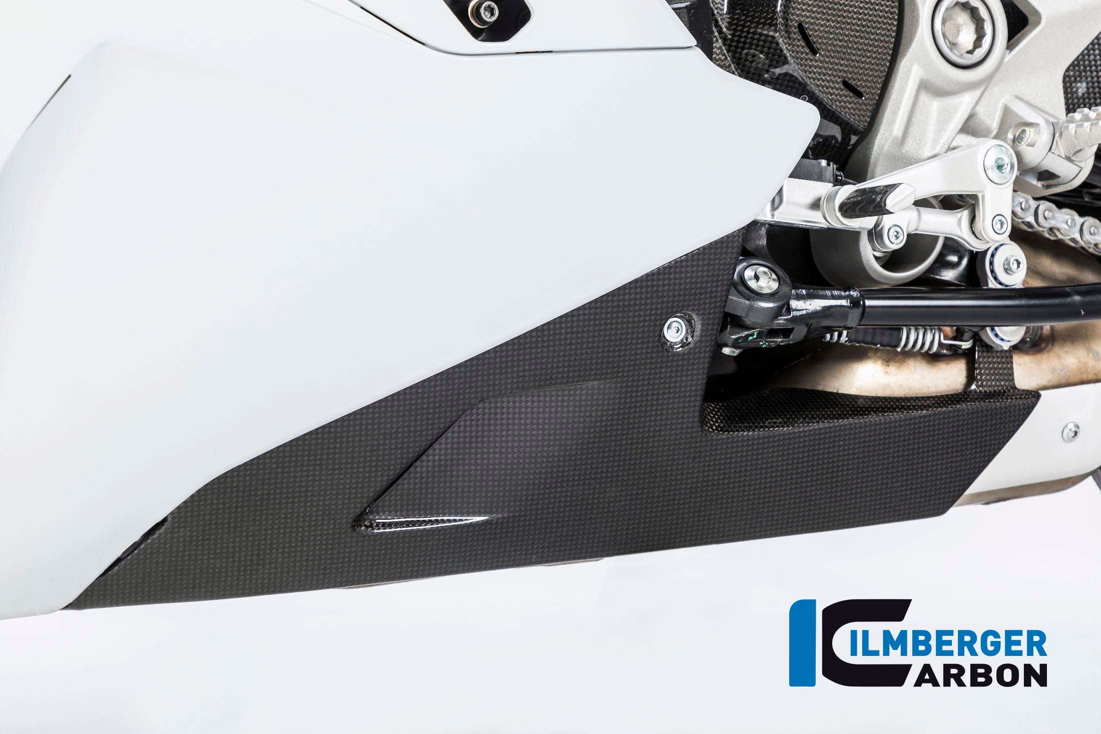 Ilmberger Carbon Fibre Bellypan For Ducati SuperSport