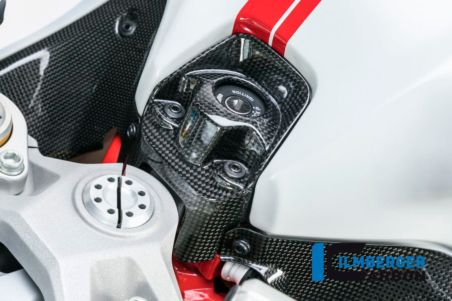 Ilmberger Carbon Fibre Ignition Switch Cover for Ducati SuperSport
