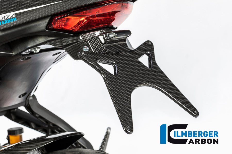 Ilmberger Carbon Fibre Number Plate Holder For Ducati SuperSport