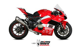 Mivv Titanium Full Exhaust System For Ducati Panigale V4 S 2018-22