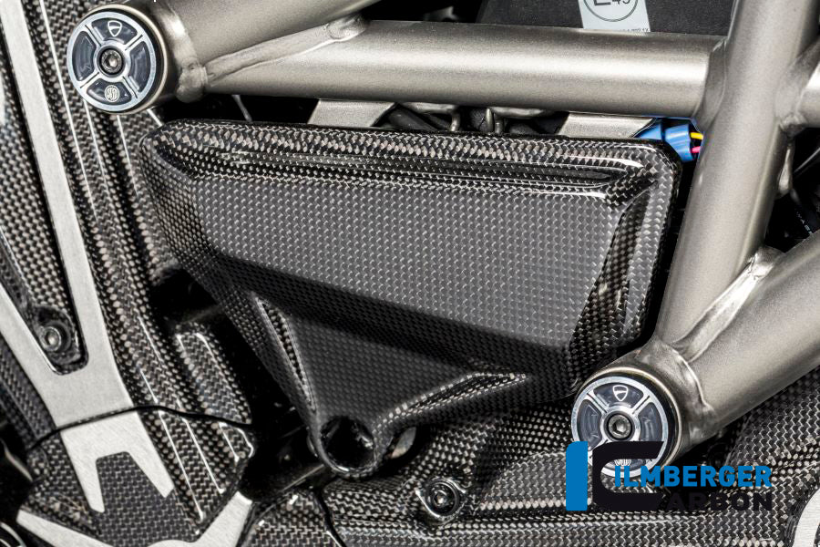 Ilmberger Carbon Fibre Right Cover Under The Frame for Ducati Diavel 1260 2019-22
