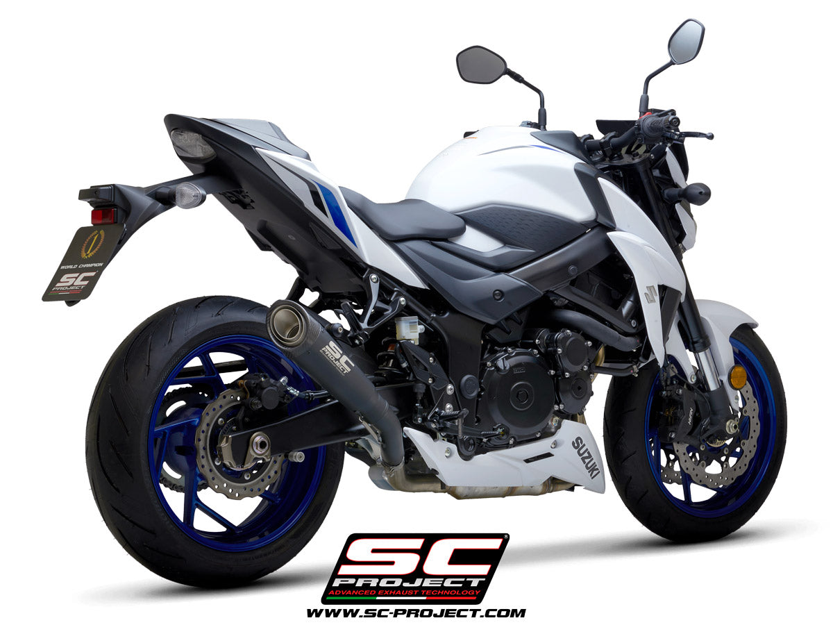 SC Project S1 Slip-On Exhaust for Suzuki GXS-S 750(2017-20)