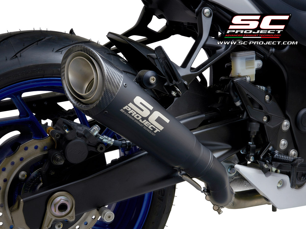 SC Project S1 Slip-On Exhaust for Suzuki GXS-S 750(2017-20)